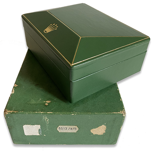 rolex boxes by year